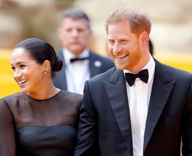 Prince Harry and Meghan, the Duchess of Sussex. Photo: Getty Images