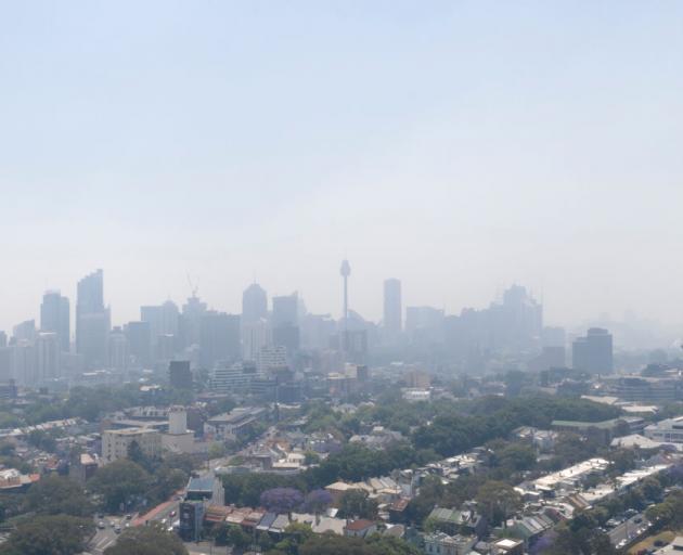 The smoke haze that blanketed central Sydney on Tuesday is expected to continue into Wednesday....