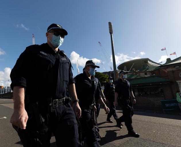 Lockdown in Sydney. Photo: Getty Images 