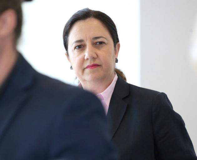 Premier Annastacia Palaszczuk said the state had decided "to go hard and go early" to contain...