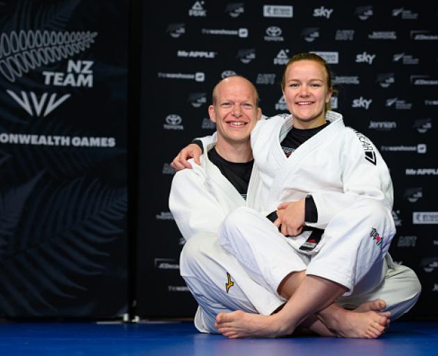 Jason Koster and Moira de Villiers. Photo: Getty Images