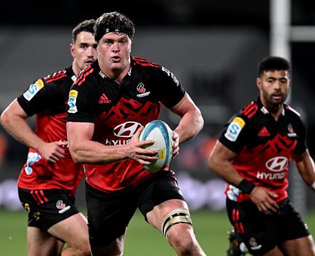 Scott Barrett, Quin Strange, Sione Talitui, Tom Christie and Christian Lio-Willie make up the...