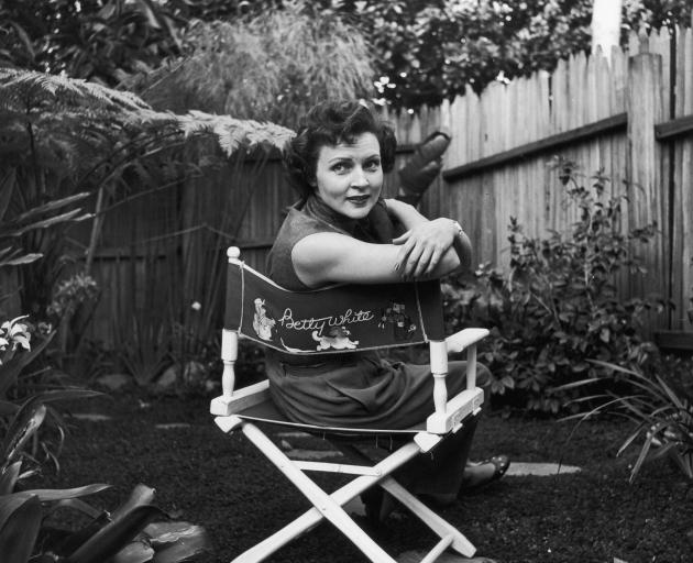 Betty White in her home circa 1956. Photo: Getty Images