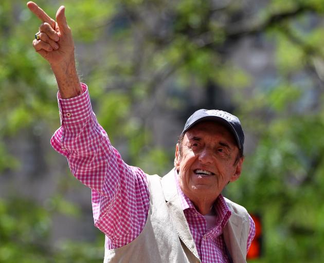 Jim Nabors at the Indy 500 festival in 2014. Photo: Getty Images