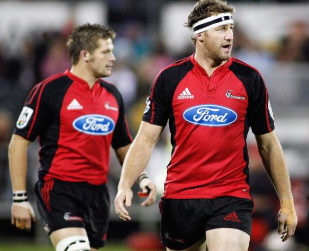Liam’s uncle Chris Jack in action for the Crusaders. Photo: Getty               
