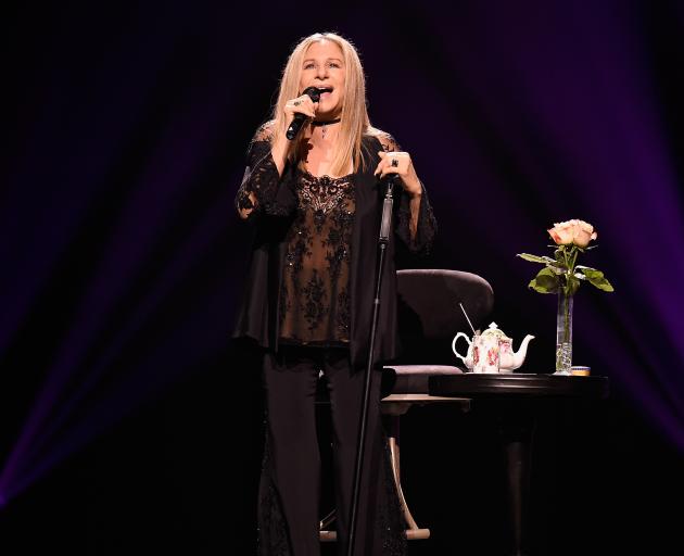 Barbra Streisand performing in New York last year. Photo: Getty Images  