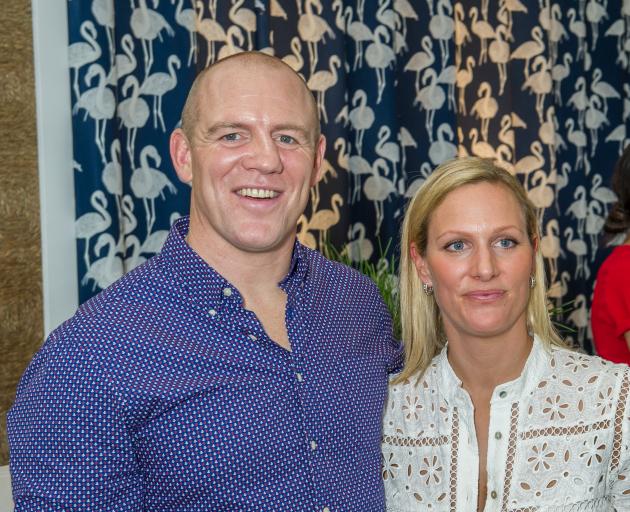 Mike and Zara Tindall. Photo: Getty Images 