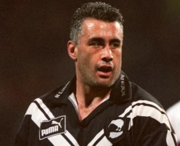 Quentin Pongia playing for the Kiwis. Photo: Getty Images 