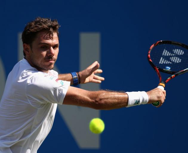Stan Wawrinka was also bundled our of the first round, beaten by Spain's Feliciano Lopez. Photo:...