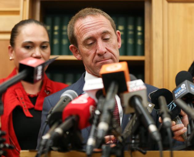 Andrew Little stepped down from leadership. Photo: Getty Images 