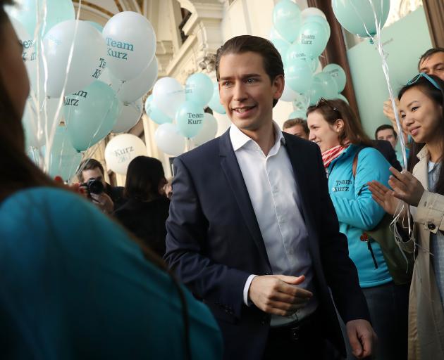 Foreign Minister Sebastian Kurz. Photo: Getty Images