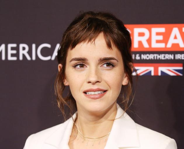 British actress Emma Watson donated £1 million to the UK Justice and Equality Fund. Photo: Getty...