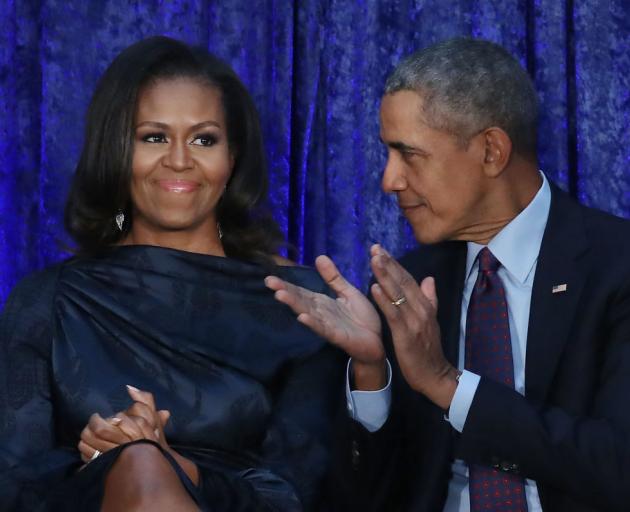 Michelle and Barack Obama. Photo: Getty Images Michelle and Barack Obama. Photo: Getty Images