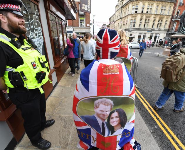 The wedding at Windsor Castle is the biggest operation Thames Valley police have carried out and...