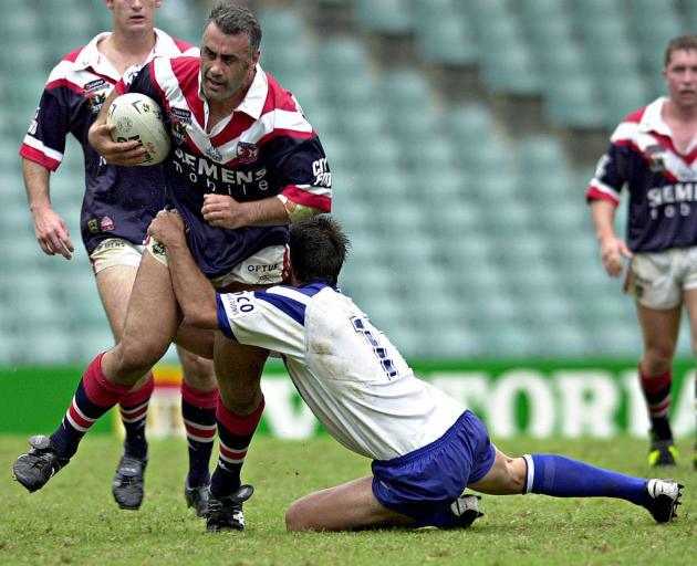 Pongia playing for the Roosters. Photo: Getty Images
