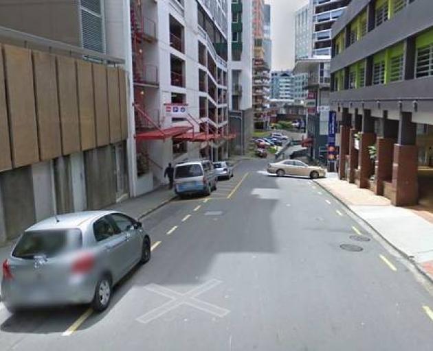 The man fell from a building on Gilmer Terrace. Photo: Google Maps