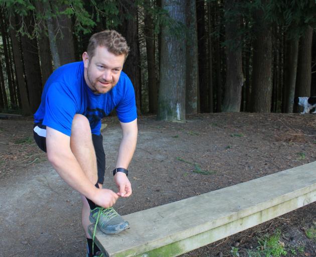 Glen Riley is preparing to run the Dunedin Half Marathon on Sunday to raise awareness of strokes....