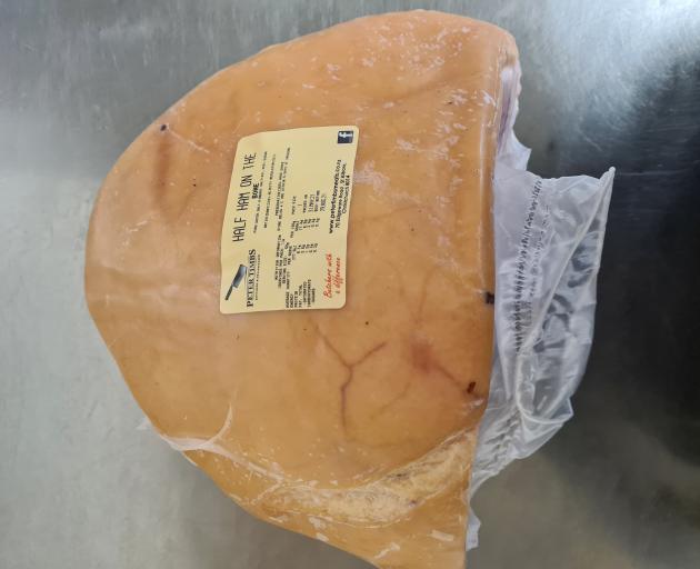Peter Timbs Meats Half Ham on the Bone (various weights). Photo: MPI