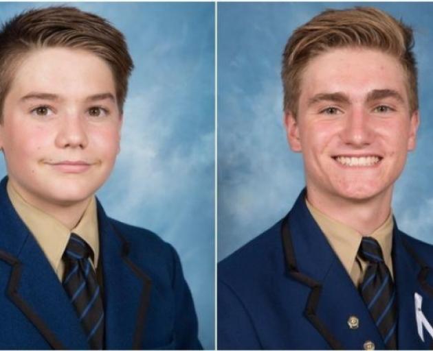 Brothers Matthew Hollander (left) and Berend Hollander both died in hospital after suffering...