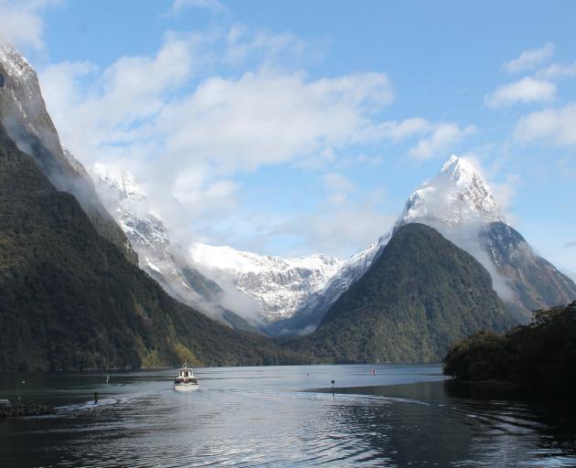 Milford Sound in Fiordland was ranked second on the list. Photo: ODT files