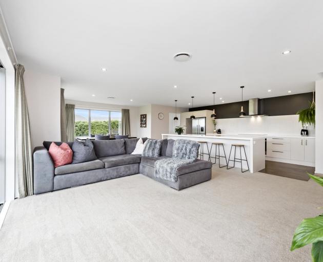 Inside 36 Whitcombe Place in Darfield. Photo: Supplied