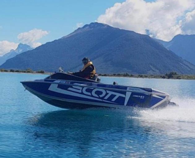 Jet-boating was one of Ralph Ogg’s many pastimes. Photo: Supplied