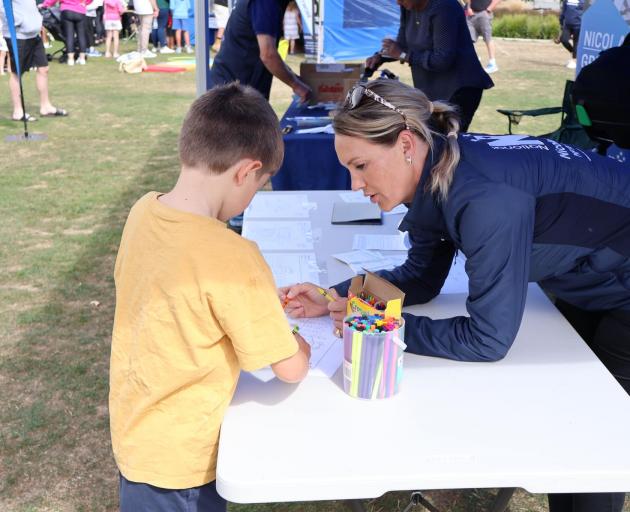 Nicola Grigg at a recent Selwyn Children's Day. PHOTO: FACEBOOK