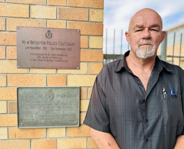 Senior Constable Garry Bombay was the longest-serving police officer at the New Brighton station,...