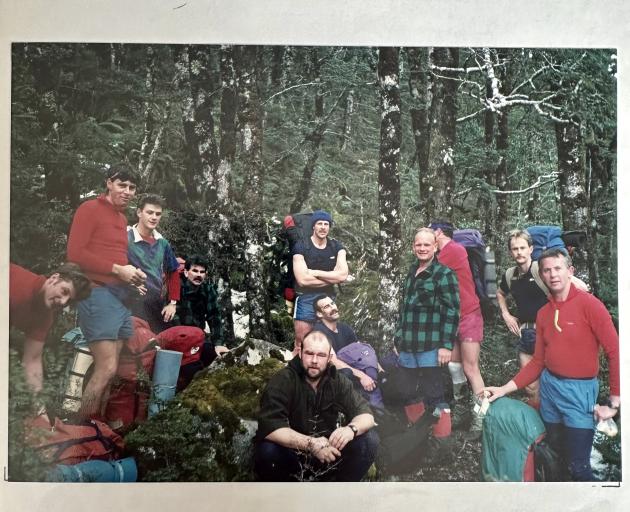 Veteran Senior Constable Garry Bombay (front, centre) spent 30 years with the Search and Rescue...