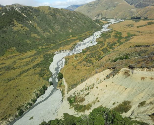 An aerial survey by district council staff revealed the source of sediment in the Springfield...