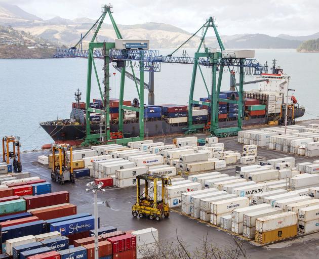 Lyttelton Port. Photo: Geoff Sloan