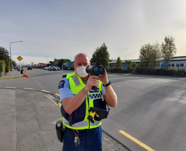 Senior Constable Glenn Dawson said police will soon begin fining motorists. Photo: Supplied