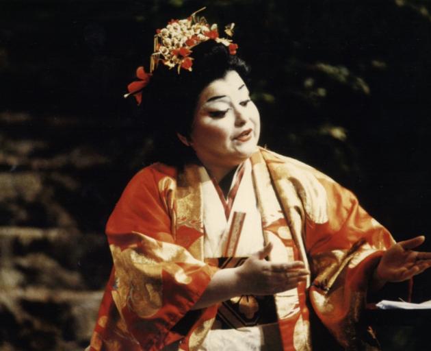 Nikki Hartliep in the role she is most well-known for — Madama Butterfly. PHOTO: SUPPLIED