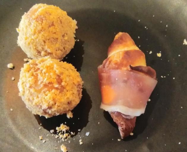 The Bistronomy Bellecart Brunch featured the most incredible mini bacon donuts with a mini...
