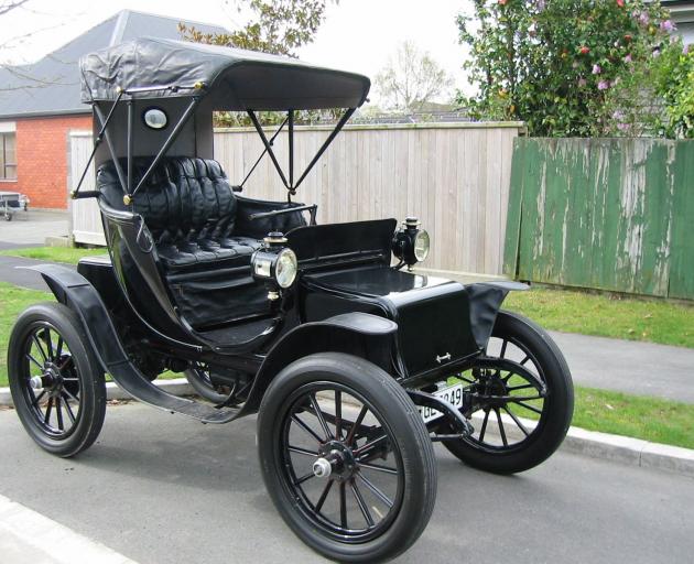 Neville Digby's 1904 Baker Electric, one of only six left in the world. Photo: NEVILLE DIGBY