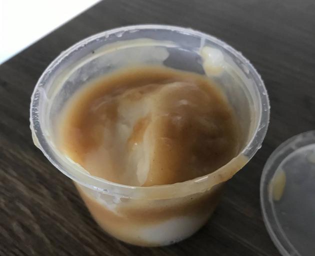 The new KFC potato and gravy packaging. Photo: Supplied