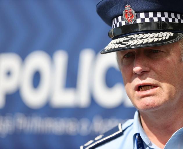 Canterbury District Commander Superintendent John Price. Photo: George Heard/NZ Herald