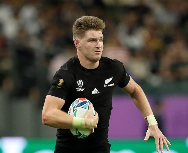 Jordie Barrett will play first-five against Namibia on Sunday. Photo: Getty Images 