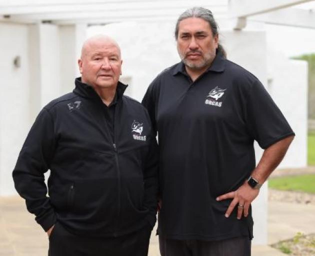Sir Graham Lowe and Andrew Chalmers are among those supporting the bid. Photo: Supplied