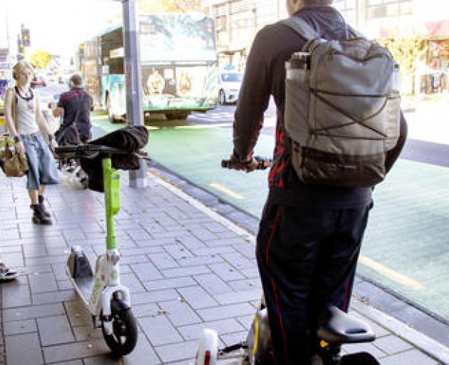 There are calls for greater regulation of e-scooters, including the introduction of more slow...