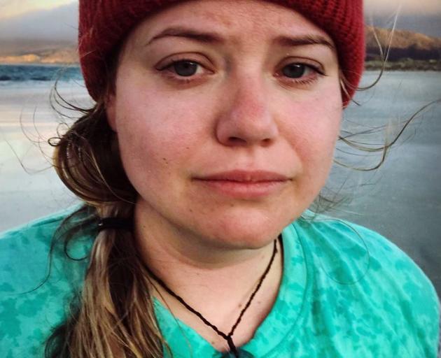 Liz Carlson was distraught after encountering the beached whales on an isolated Stuart Island...
