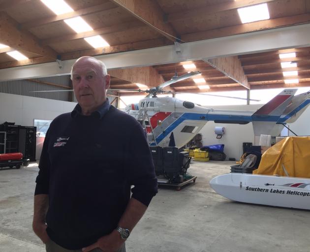 Lloyd Matheson, a winch operator at Southern Lakes Helicopters, was supposed to be on yesterday's...