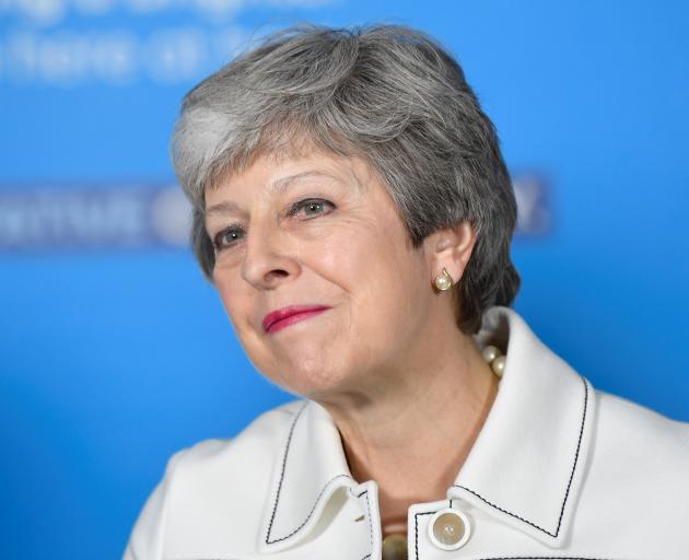 Theresa May has said she will agree a timetable for the election of her successor. Photo: Reuters 