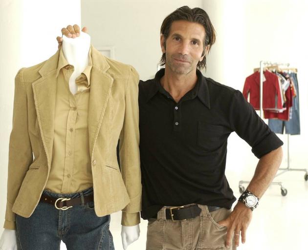 File photo shows Los-Angeles based clothing designer Mossimo Giannulli. Photo: AP