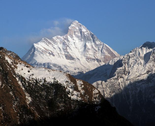 Nanda Devi is India's second highest mountain. Photo: Reuters 