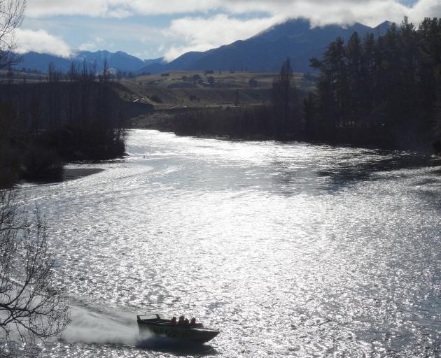 Jet-boats will be a rare sight on this stretch of the Clutha River, near Albert Town, if...