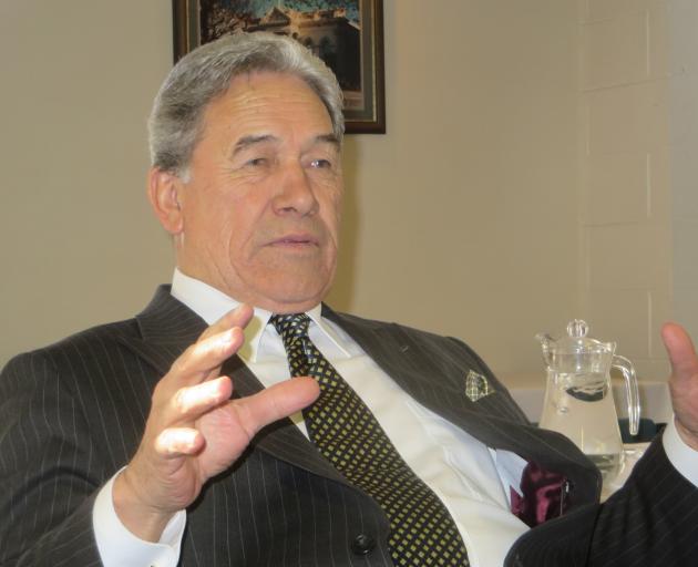 NZ First leader Winston Peters. Photo: Shannon Gillies