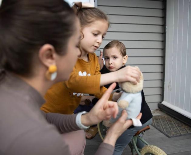 Otávio’s eczema is nothing like that of his sister, Laura, who suffers from a milder form. Photo:...