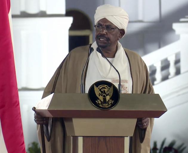 Omar al-Bashir exuded defiance even at the most critical moments of his political career. Photo: AP