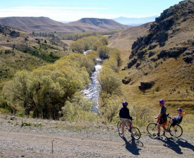 The Otago Central Rail Trail. Photo: ODT